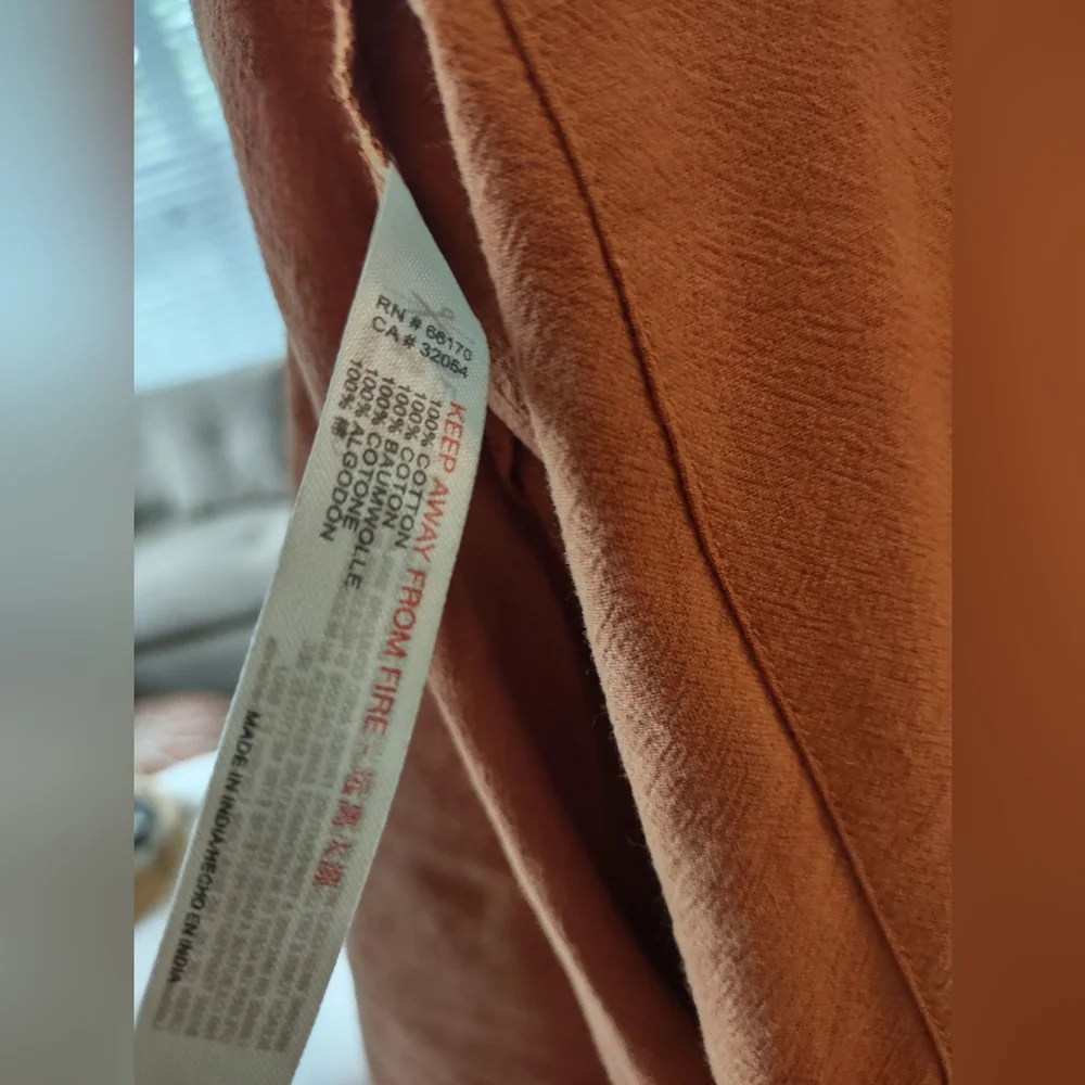 NWT Free People Cotton Midi Dress - Small Petite - Picture 15 of 15